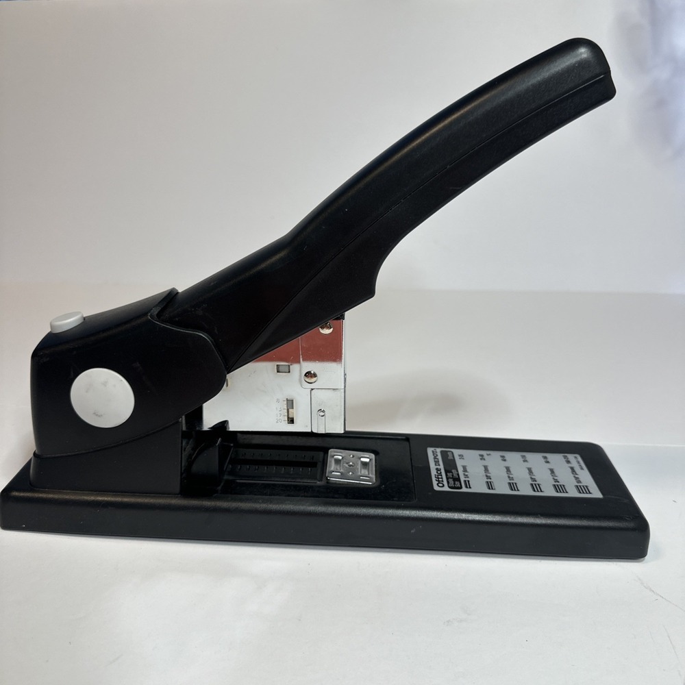 Office Depot Heavy Duty Stapler, 210-Sheet Capacity, Black SKU 343-136